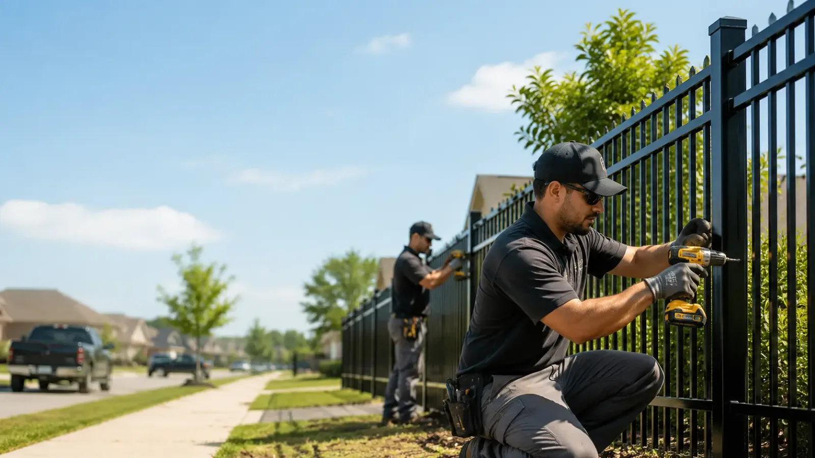 Metal Fence Installation in Hickory, KY